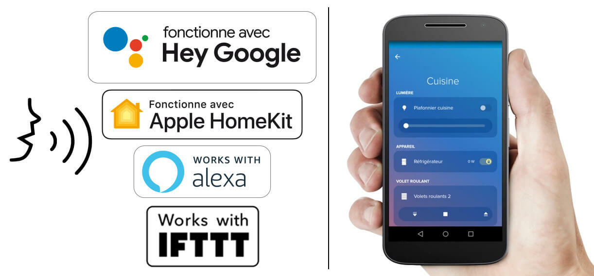 commandes vocales smartphone home control 1222x569