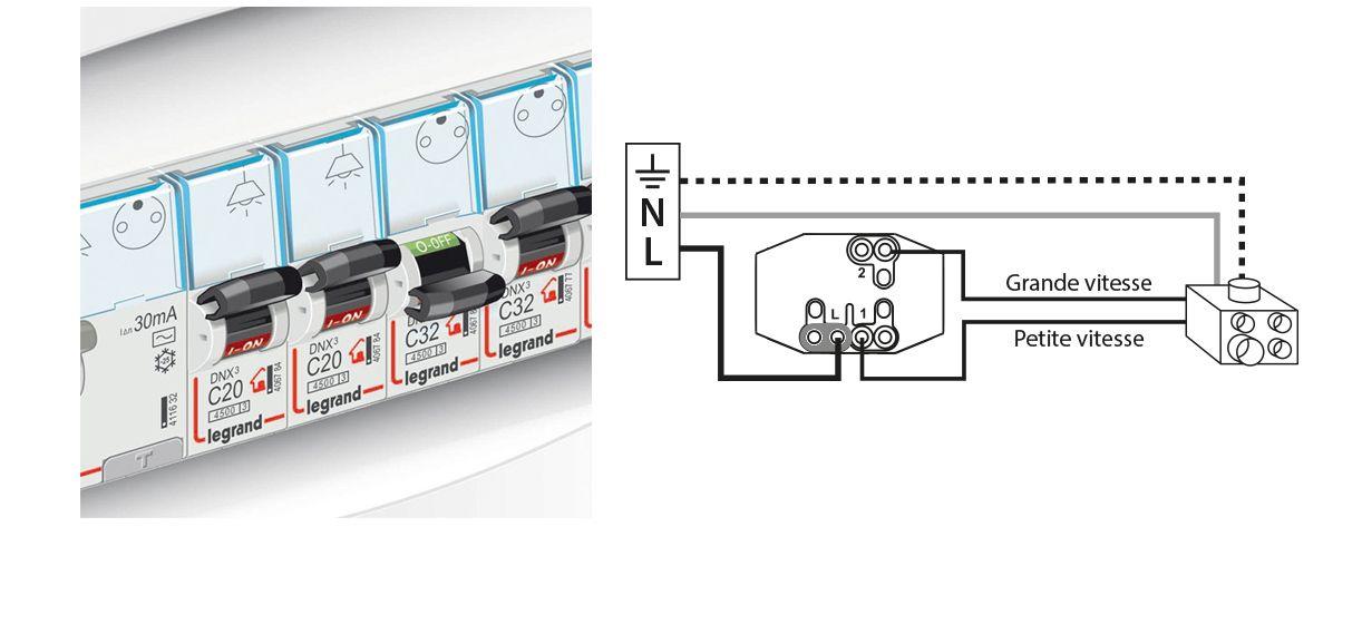 Branchement Interrupteur Vmc 2 Vitesses Legrand