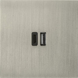 art epure acier brosse prises usb 350x350