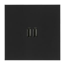 art epure chargeur double usb noir mat 350x350