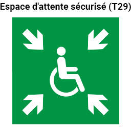 etiquette signalisation espace attente personne non mobile 258x258