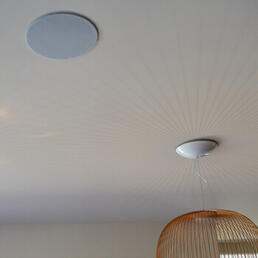 haut parleur rond blanc nuvo 350x350