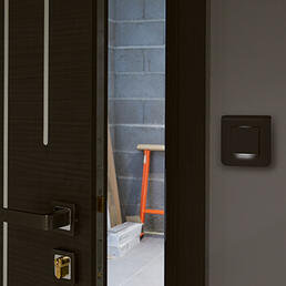 inter lumineux mosaic noir porte 350x350
