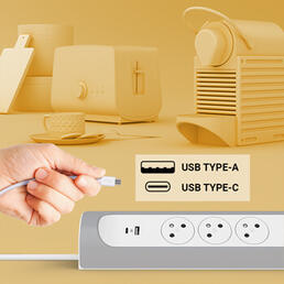 multiprise angle usb blanc alu cuisine 350x350