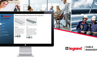 Configurateur Legrand Cable Management : réalisez sereinement vos projets de cheminements de câbles
