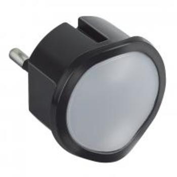 Fiche veilleuse crépusculaire à LED - 2P - 10A - noir