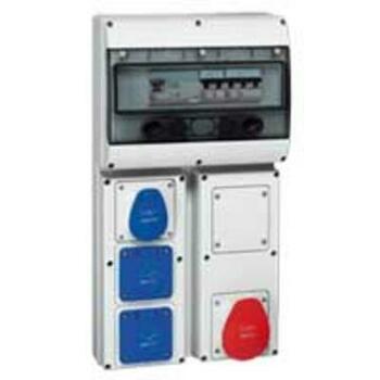 Coffrets P 17 équipés BT 16 à 63 A