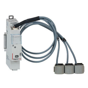 Module de mesure triphasé + 3 tores fermés EMS CX³ jusqu'à 63A - 1 module