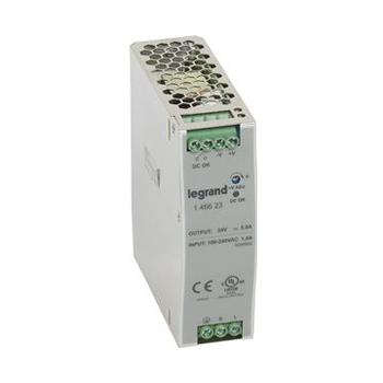 Alimentation stabilisée à découpage monophasée 5A entrée 100V~ à 240V~ et sortie 24V= - 120W 
