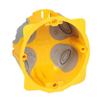 Boîte à encastrer Ecobatibox profondeur 40mm pour plaque de plâtre - 1 poste