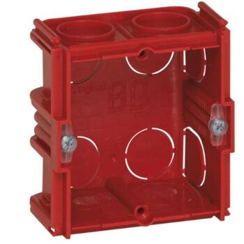 Boîte à encastrer carrée Batibox maçonnerie - 1 poste profondeur 40mm