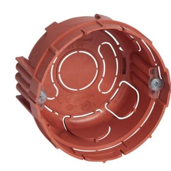 Boîte à encastrer ronde Batibox maçonnerie - profondeur 30mm à 40mm