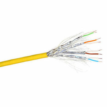 Câble pour réseaux locaux LCS³ catégorie7 S/FTP 4 paires torsadées Euroclasse Cca - longueur 500m