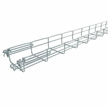 Chemin de câbles Cablofil pré-éclissé Fasclic+ à Bord Sécurité de 3 mètres électrogalvanisé - FC54/100EZ