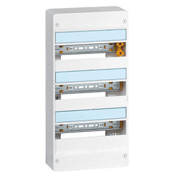 Coffret Drivia 13 modules 3 rangées IP30 IK05 - Blanc RAL9003