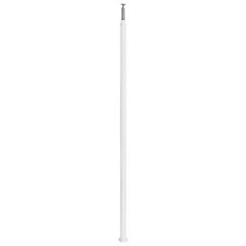 Colonne à clippage direct 1 compartiment 2 faces hauteur 2,67m couvercle PVC et corps en alu – blanc RAL9003