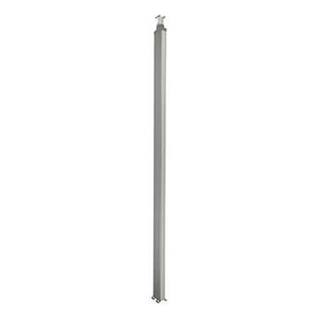 Colonne 2 compartiments à clippage direct Logix 45 - corps en aluminium et couvercles en PVC