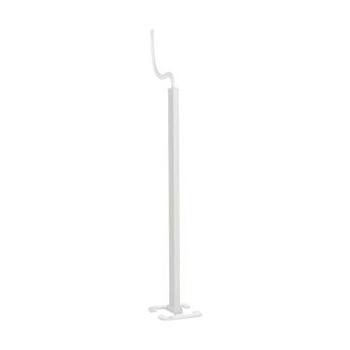 Colonne mobile à clippage direct 2 compartiments hauteur 2m couvercle PVC et corps en alu – blanc RAL9003