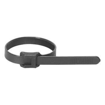 Collier Colson noir protégé ultraviolets à denture extérieure - long. 262mm