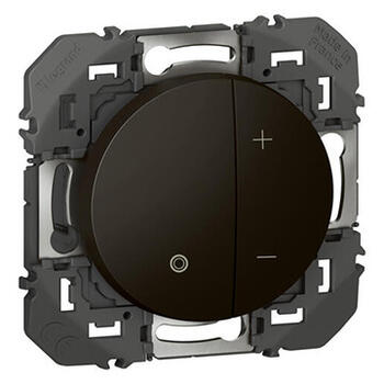 Variateur toutes lampes dooxie 2 fils sans Neutre finition noir mat