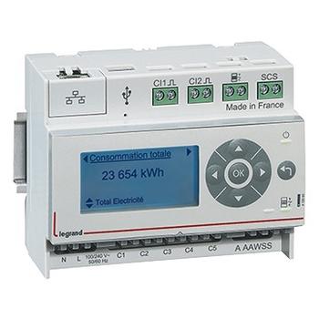 Eco compteur de consommation pour mesure des énergies + 3 tores 