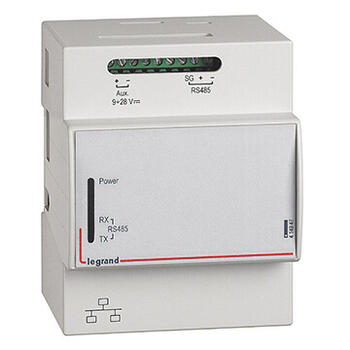 Energie Serveur Web pour consultation à distance pour 10 adresses MODBUS ou 10 compteurs impulsionnels