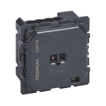 Legrand Attacco A Vite Per Mosaico Céliane / Soliroc - 4 Pali O 10 Moduli - Nero