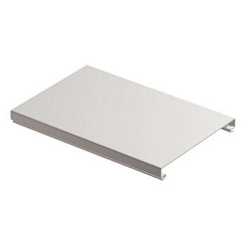 Couvercle pour chemins de câbles PVC ISI PLAST largeur 150mm et longueur 3m - finition gris RAL7030