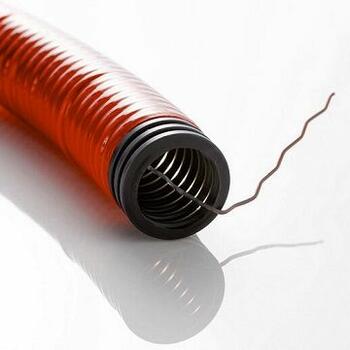 Conduit DuoGliss® tube pour canalisation Ø25mm avec tire-fils pour courants forts RAL2002