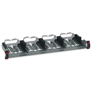 Panneau de brassage droit 19pouces 1U LCS³ nu à équiper de cassettes