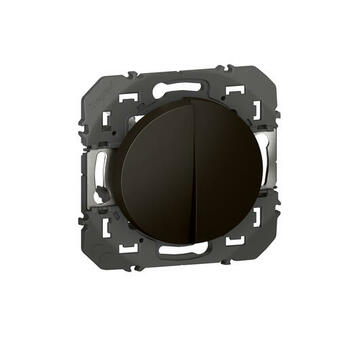 Transformeur pour réaliser 5 fonctions va-et-vient et poussoir dooxie finition noir mat
