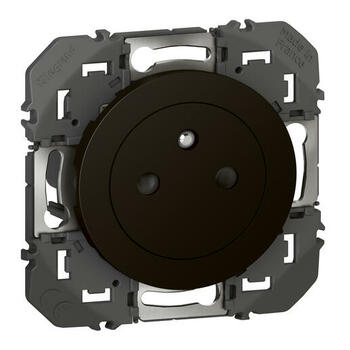 Prise de courant 2P+T Surface dooxie 16A finition noir mat
