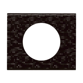 Plaque Céliane - Matière Cuir Pixel - 1 poste