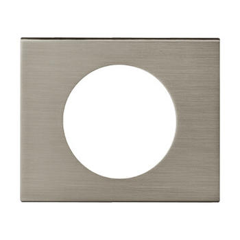 Plaque Céliane - Matière Inox Brossé - 1 poste