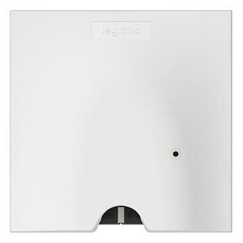 Sortie de câble connectée compatible fil pilote pour appareils 3000W maximum et mesure consommation - complet blanc