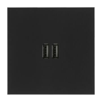 art epure chargeur double usb noir mat 350x350