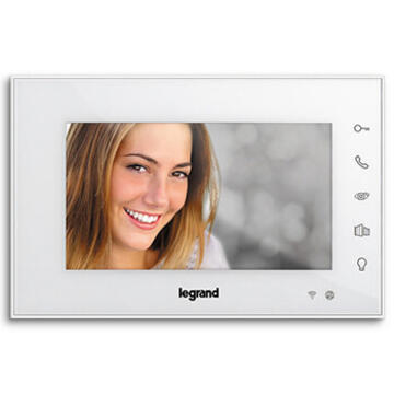 ecran interieur connecte 7pouces blanc 350x350