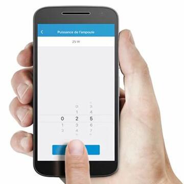 parametrage puissance 25w home control 350x350