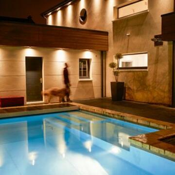 piscine terrasse lumiere exteieur 350 x350