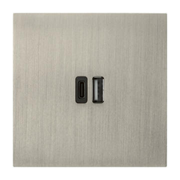 prises usb art epure acier brosse 350x350
