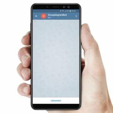 telegram appui demarrer 350x350