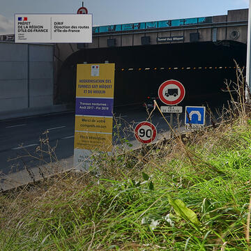 La DiRIF requiert une remise aux normes en Legrand pour les tunnels de Thiais