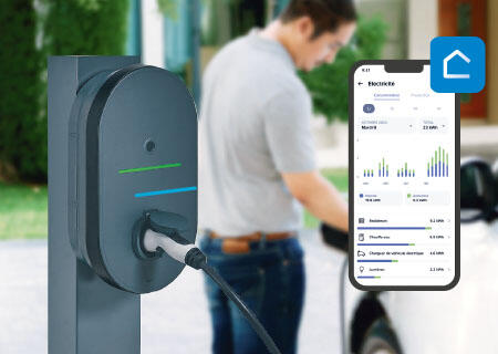 borne irve smartphone homme voiture recharge 450x320