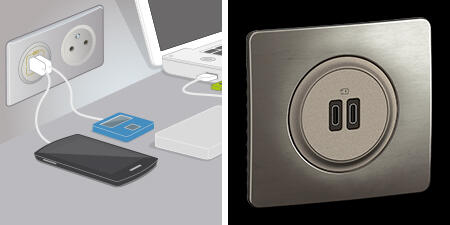 dessin double usb smartphone mp3 celiane 450x225