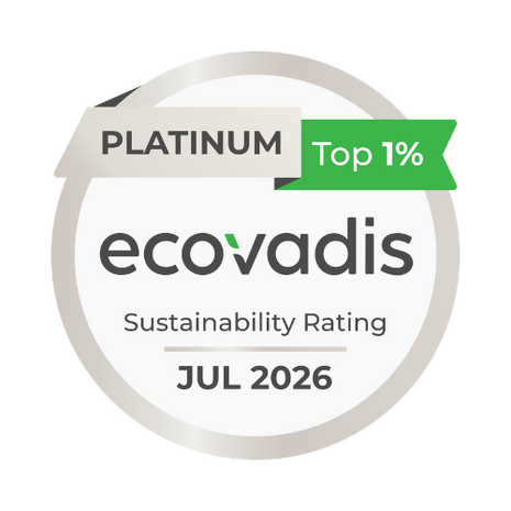 ecovadis platinum legrand 2026 500x500