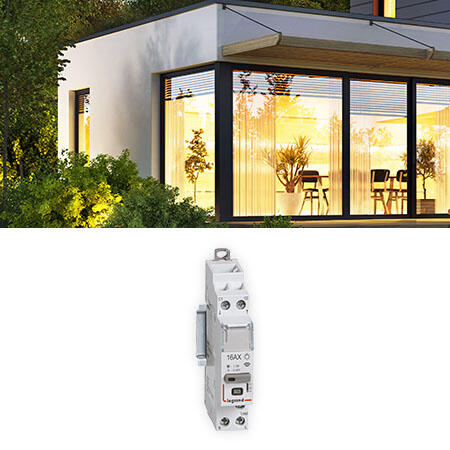 maison eclairee telerupteur connecte 450x300