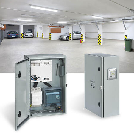 parking coffret comptage greenup ouvert ferme 700x700