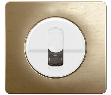 prise rj45 plaque celiane bronze satine 700x600