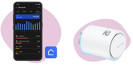 smartphone app home controle tete thermostatique netatmo 700x350