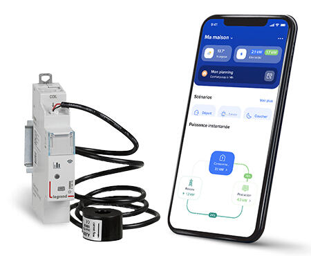 smartphone conso production pv compteur energie monophase 450x370